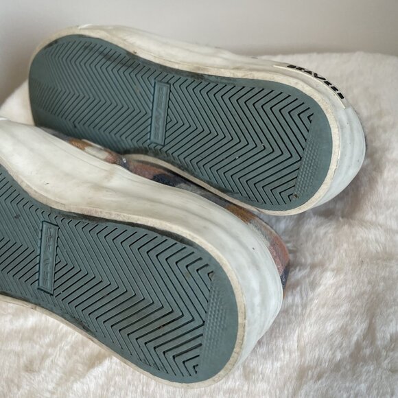 SeaVees Baja Slip On Platform Sneakers Size 6 Chai Check Flannel Plaid - Picture 9 of 16